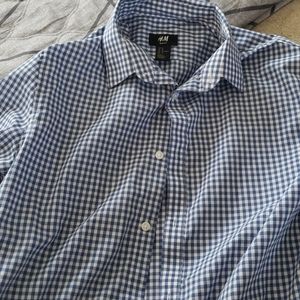 H&M dress shirt slim fit
